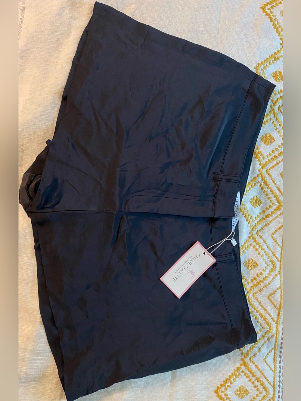 Chloe Colette Navy Tailored Shorts